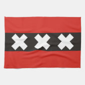 serviette Hollande Pays-Bas de drapeau de ville (Horizontal)