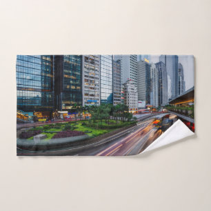 Serviette Hong Kong Traffic