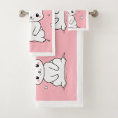 Serviette Honney Bunny (En situation)