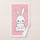 Serviette Honney Bunny (Serviette à main)