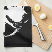 Serviette Husky Chien Husky Malamute traîneau Chie (Quart Plié)
