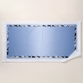 Serviette Husky Chien Serviette Husky Malamute Bea (Devant)