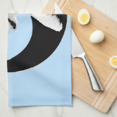 Serviette Husky Pup Husky Malamute Serviette de th (Quart Plié)