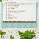 serviette inspirante en santé mentale (Plié)