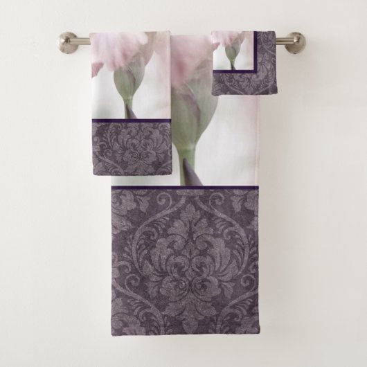 Serviette Iris dans Pastels avec Danmasque (En situation)