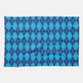 Serviette Jacquard bleu (Horizontal)
