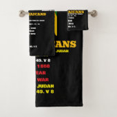 Serviette JAHMAICA (En situation)