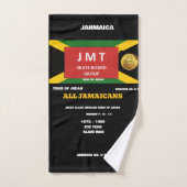 Serviette JAHMAICA (Serviette à main)