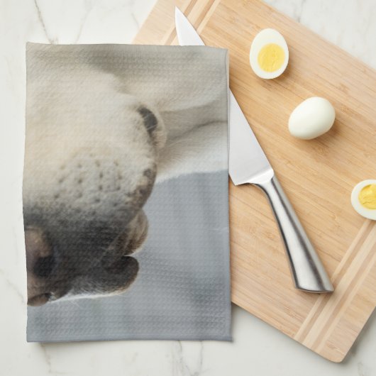 Serviette jaune de laboratoire (Quart Plié)