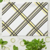 Serviette Jaune moderne (Plié)