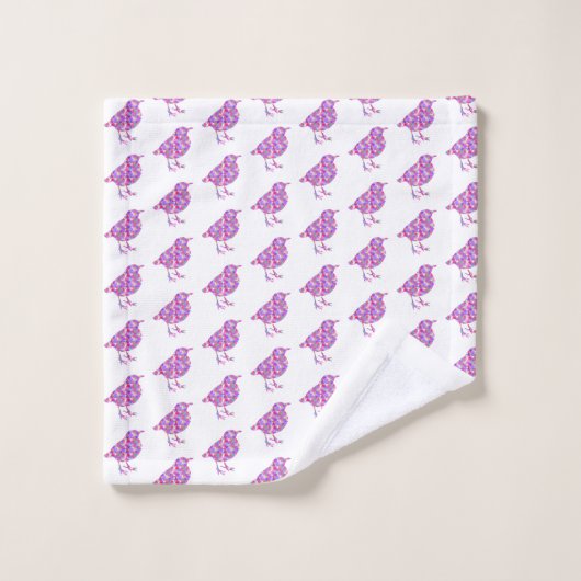 Serviette Jelly Birds (Gant de toilette)