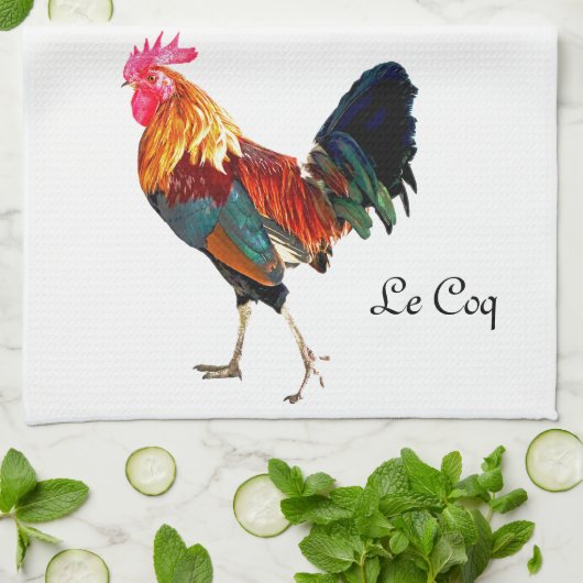 Serviette Le Coq Tea (Plié)