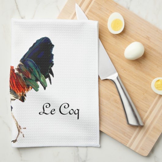 Serviette Le Coq Tea (Quart Plié)