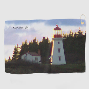 Serviette légère de golf de Gaspé de casquette