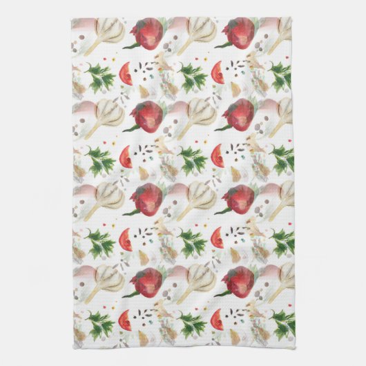 Serviette légume et épices (Vertical)