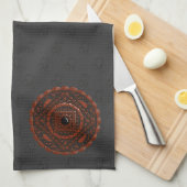 Serviette Leo Mandala (Quart Plié)