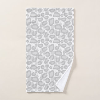 Serviette Léopard De Neige Grise / Poster de anima