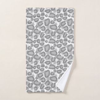 Serviette Léopard De Neige Grise / Poster de anima