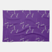 Serviette libellules en vol (Horizontal)
