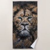 Serviette Lion Beach (Devant)
