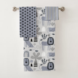 Serviette Lion Jungle King