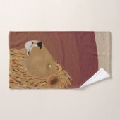 Serviette Lion Main (Serviette à main)