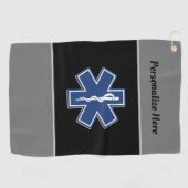 Serviette LogoGolf Médicale d'urgence (Horizontal)