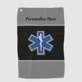 Serviette    LogoGolf Médicale d'urgence (Devant)