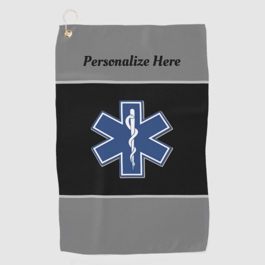 Serviette LogoGolf Médicale d'urgence (Devant)