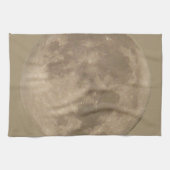 Serviette Lune Pleine lune Plat Serviette Décor Lu (Horizontal)