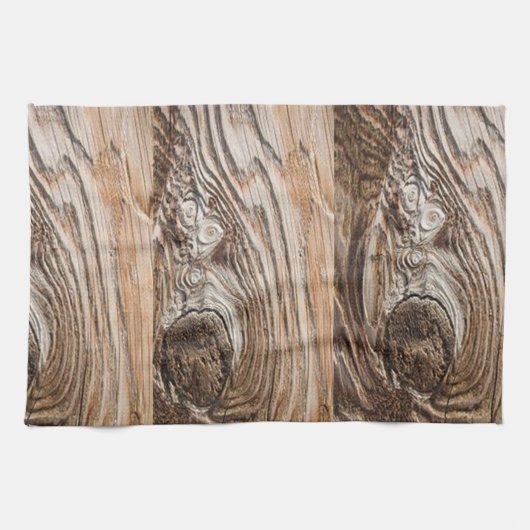 Serviette main cuisine en bois (Horizontal)