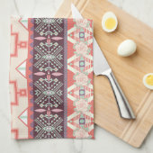 Serviette main de cuisine/Tribal (Quart Plié)