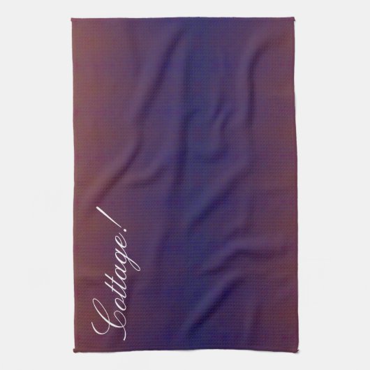 Serviette main Mélange violet (Vertical)