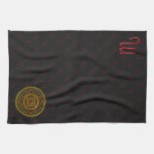 Serviette main Scorpio Mandala (Horizontal)