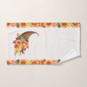 Serviette mains Cornucopia Thanksgiving (Serviette à main)
