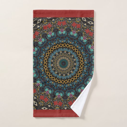 Serviette Mandala (Serviette à main)