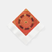 Serviette Mandala, Serviettes en papier pour cockt (Coin)
