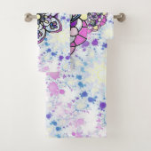 Serviette Mandala Spring (En situation)