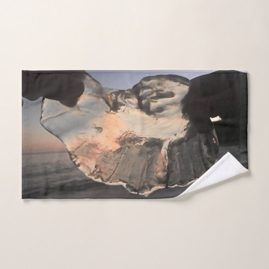 Serviette méduse (Serviette à main)