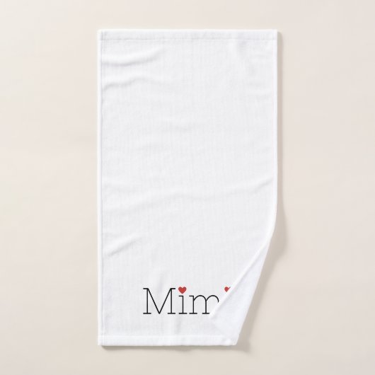 Serviette Mimi À Main (Serviette à main)