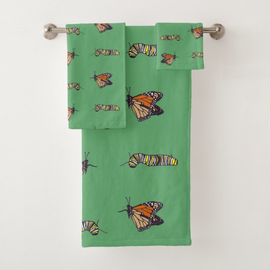 Serviette Monarques (En situation)