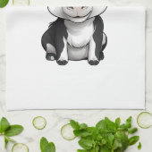 Serviette "Moo-dern Kitchen" - Mains Sèches, Coeur (Plié)