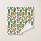 Serviette Motif ananas (Gant de toilette)
