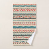 Serviette Motif Aztec (Serviette à main)