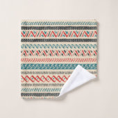 Serviette Motif Aztec (Gant de toilette)