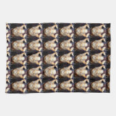 serviette motif bouddha souriante (Horizontal)