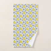Serviette Motif citron (Serviette à main)