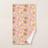 Serviette Motif Citrus (Serviette à main)