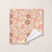 Serviette Motif Citrus (Gant de toilette)