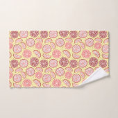 Serviette Motif Citrus (Serviette à main)